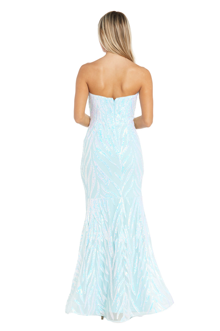 Mabel Strapless Gown
